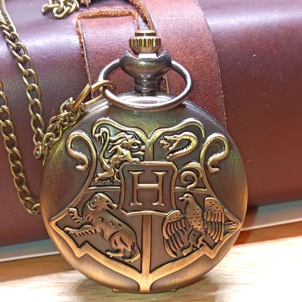 HP Antique Bronze Pocket Watch